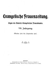 Cover "Evangelische Frauenzeitung"