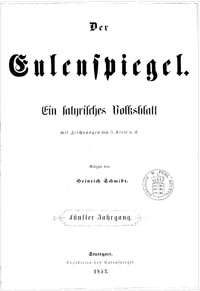 Cover "Eulenspiegel"