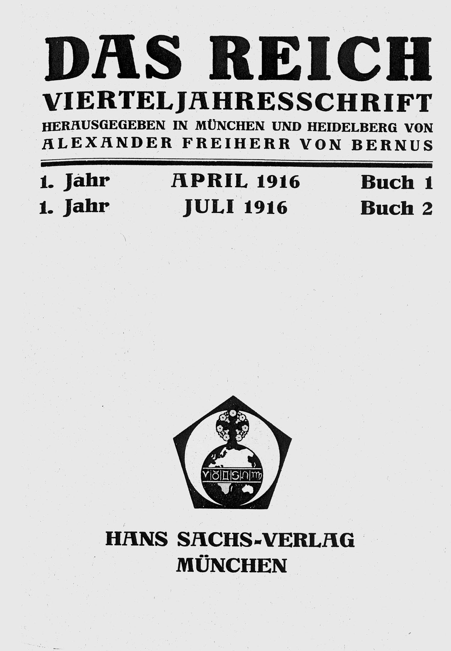 Cover: Das Reich